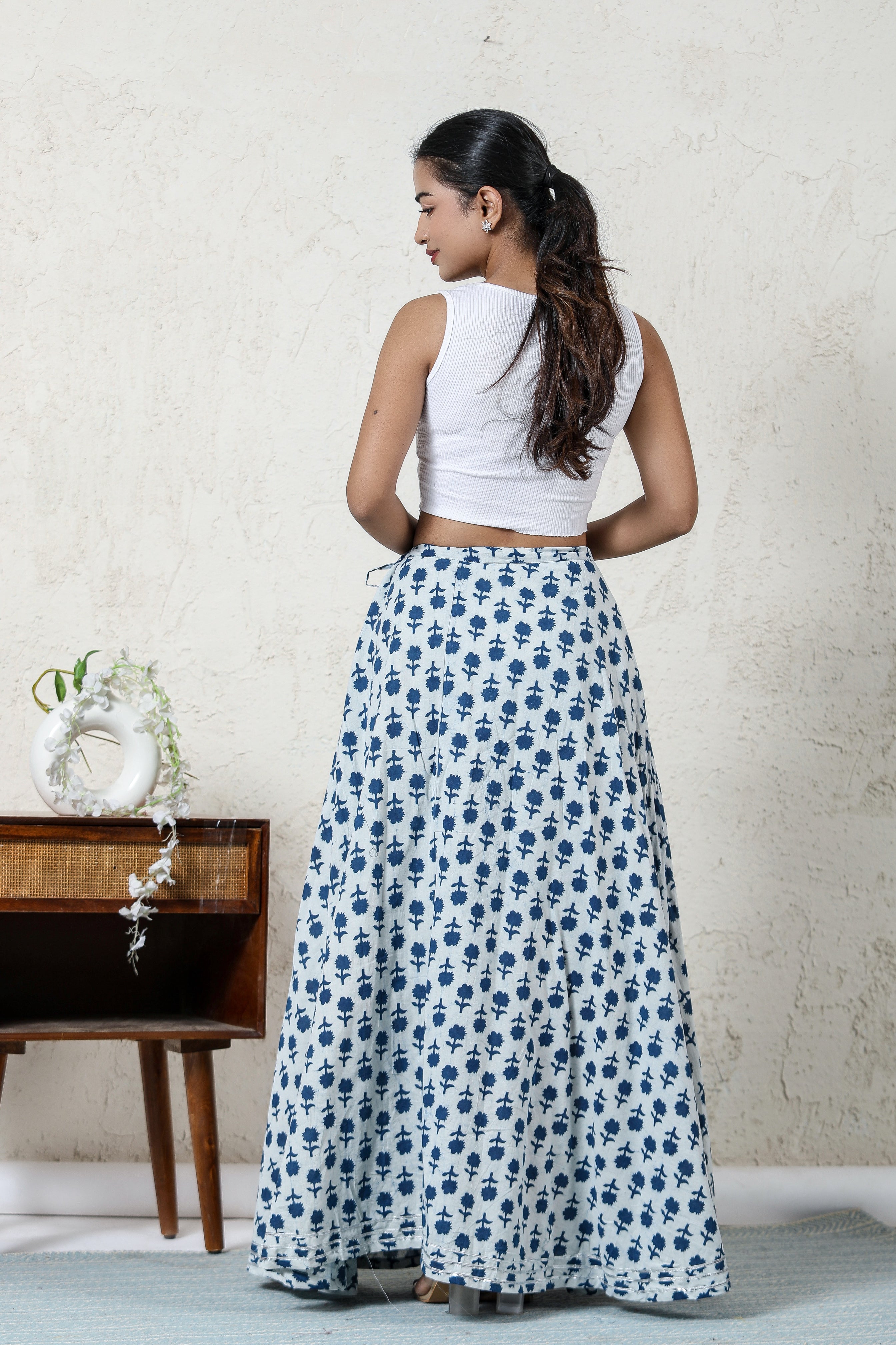 White Chakra Skirt