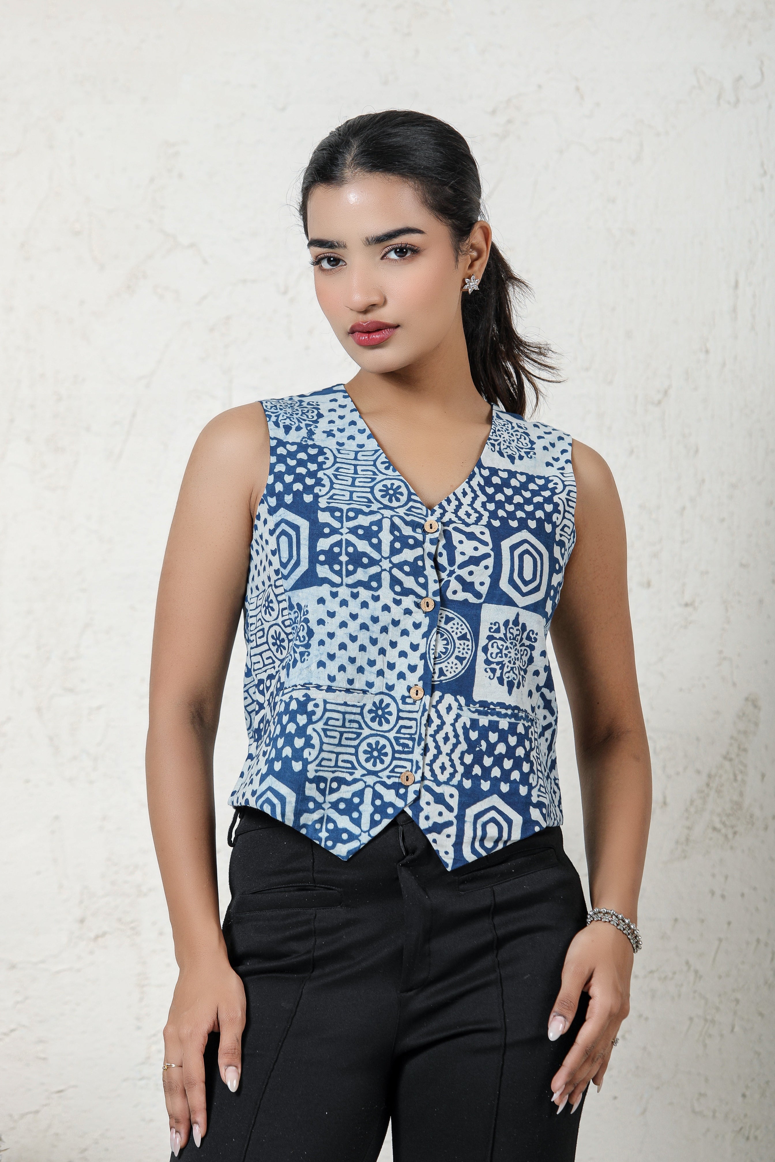 Vest Top (Indigo)