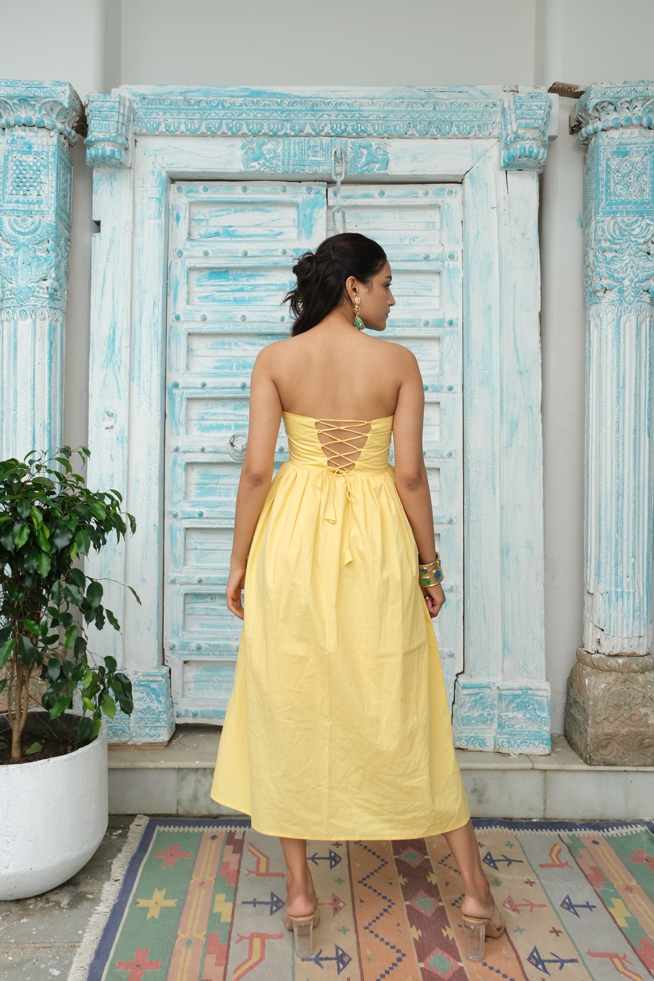 Tube Dress (Butter Yellow)