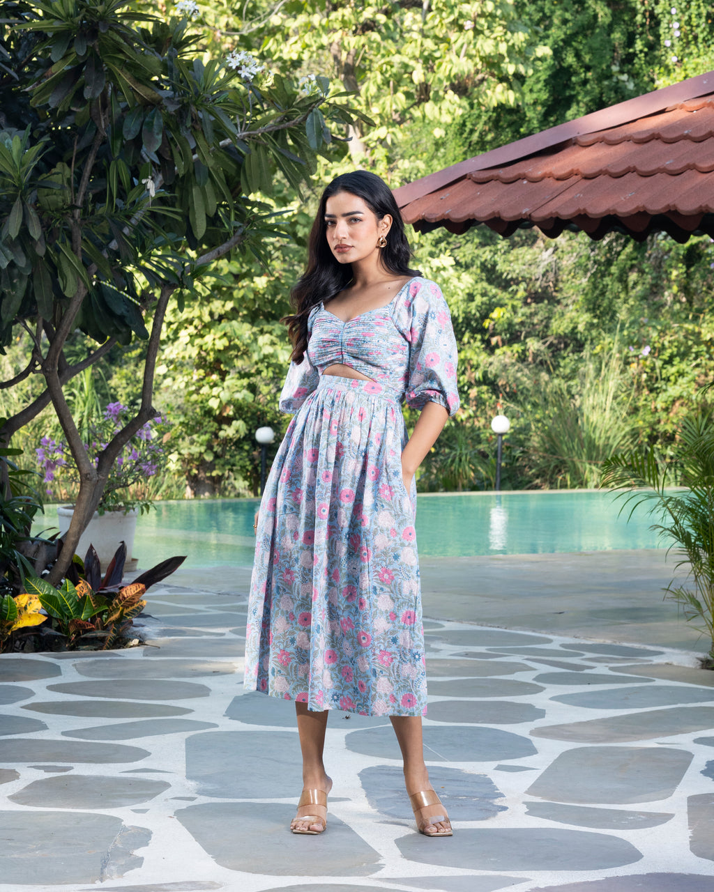 Daisy Pleated Dress