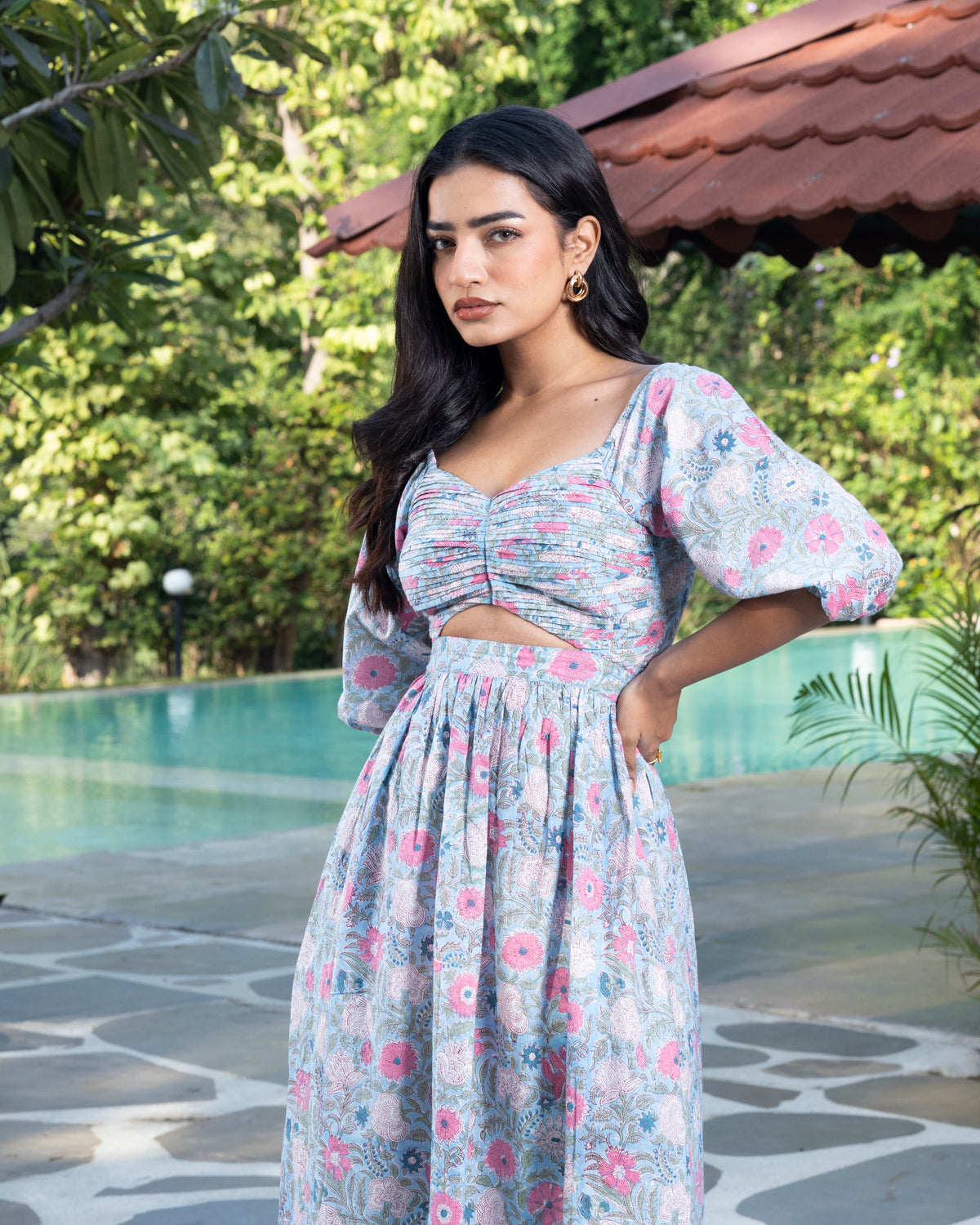 Daisy Pleated Dress