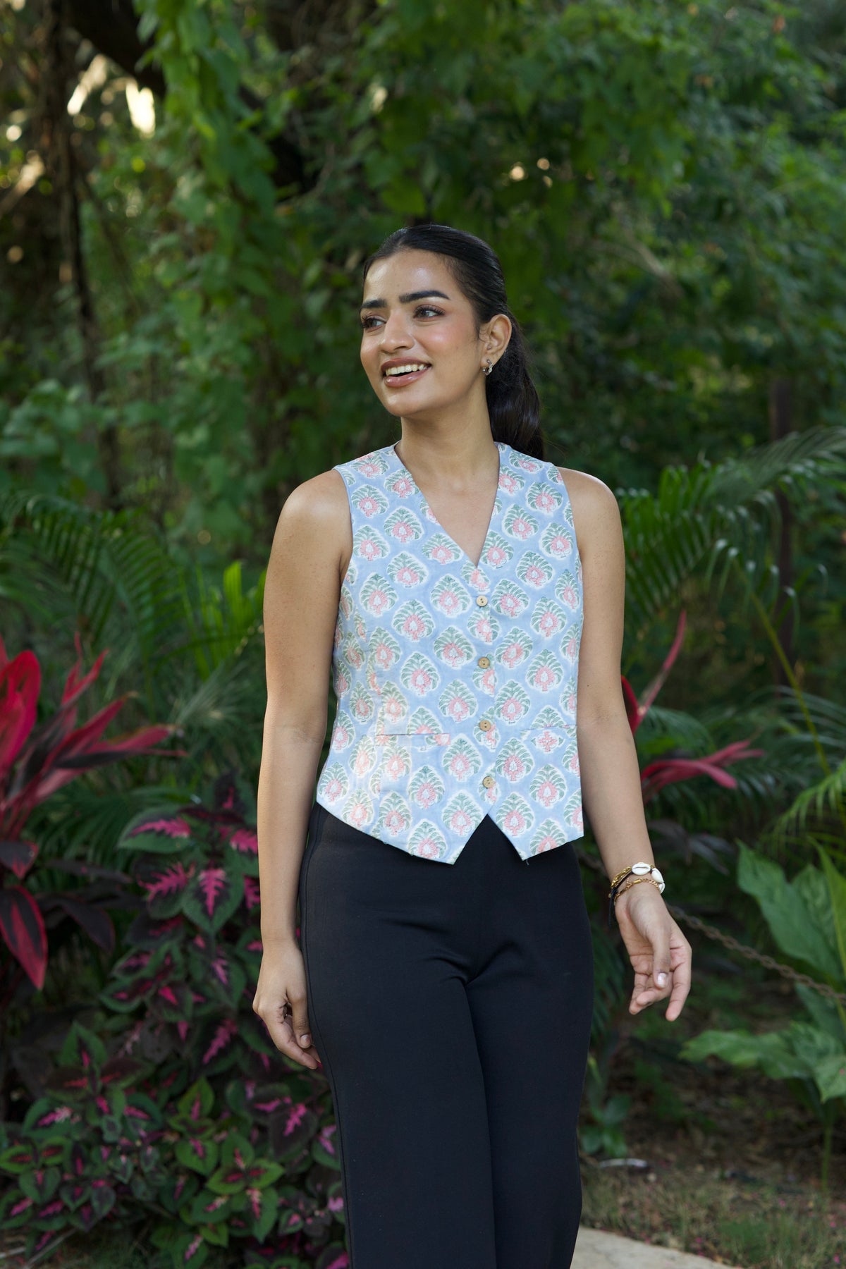 Vest Top (Powder Blue)