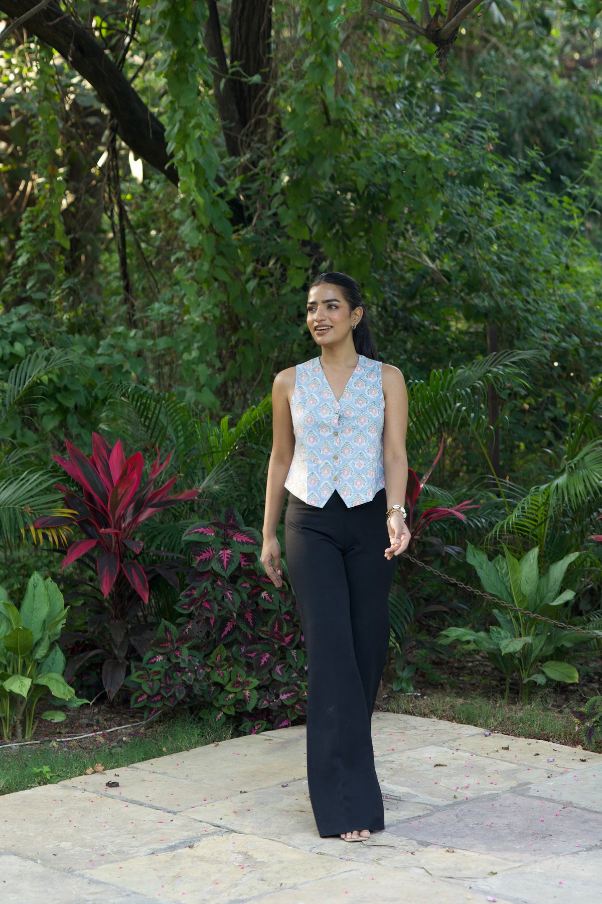 Vest Top (Powder Blue)