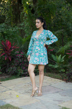 Wrap Around Dress (Green)