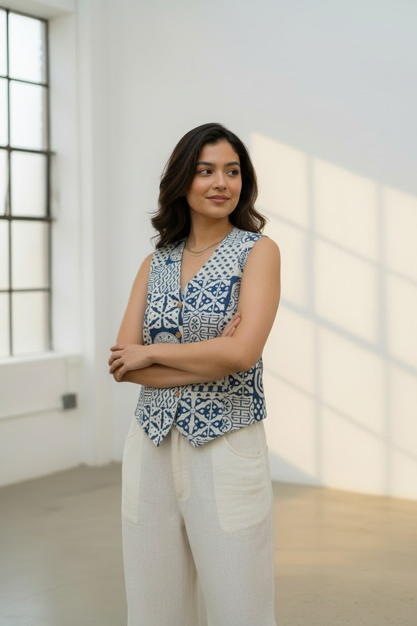Vest Top (Indigo)