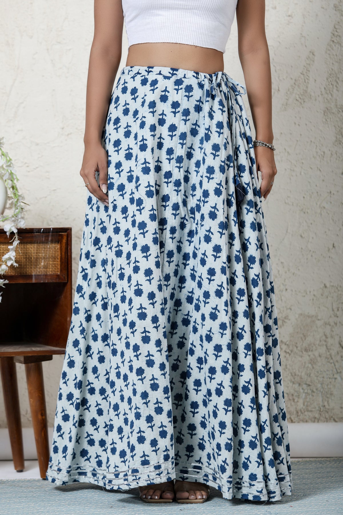 White Chakra Skirt