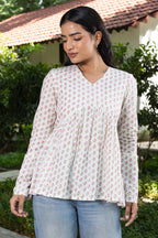 Short Kurti (White)