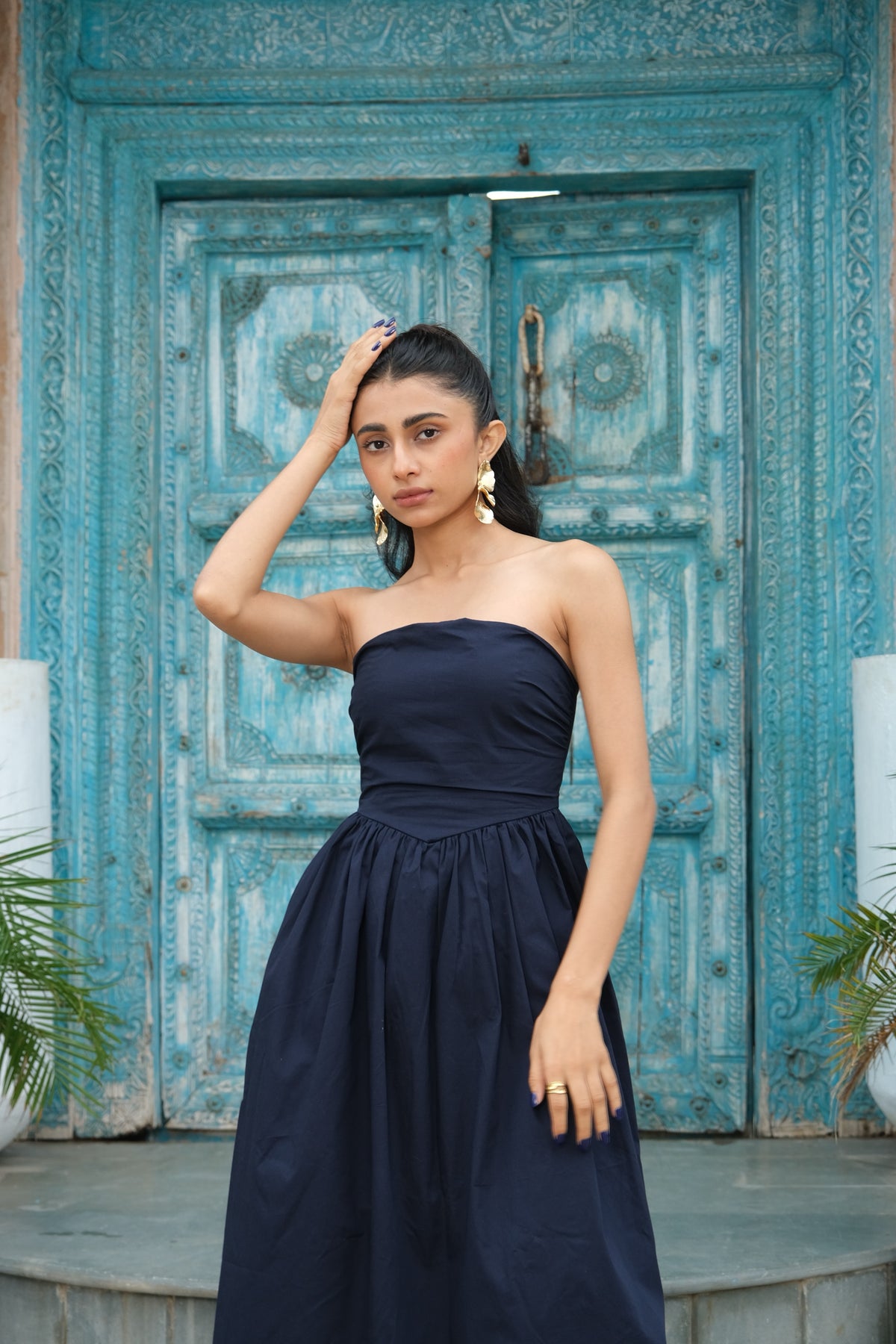 Tube Dress (Navy)