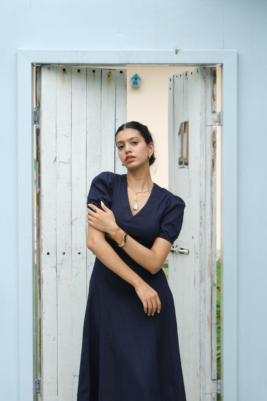 Midnight Midi Dress