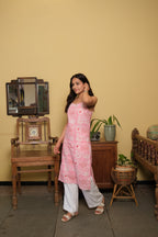 Pink Slip Kurti