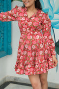 Shirt Dress (Red)