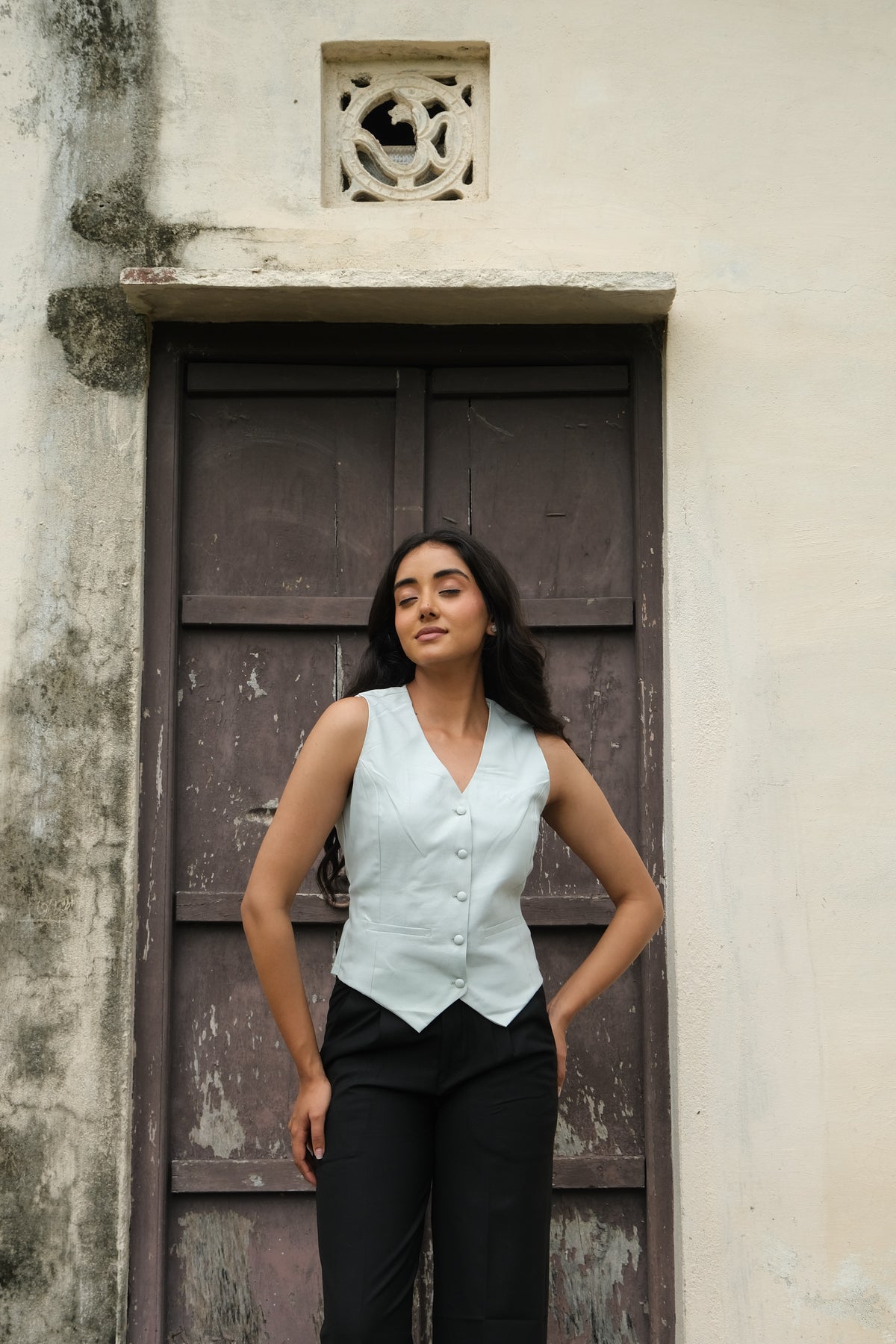 WaistCoat (Mint Green)