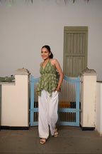 HalterNeck Top (Green)