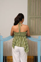 HalterNeck Top (Green)