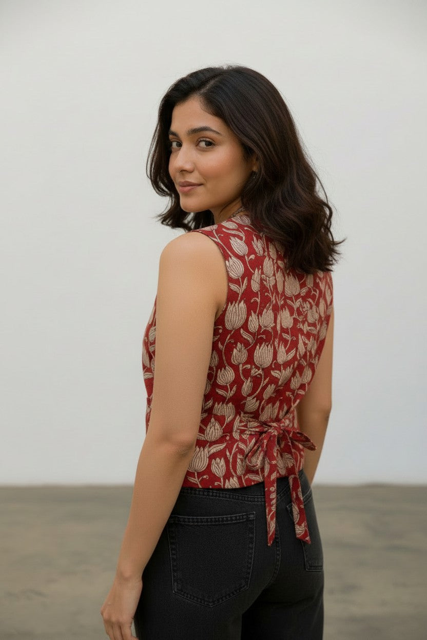 Vest Top (Red Lotus)