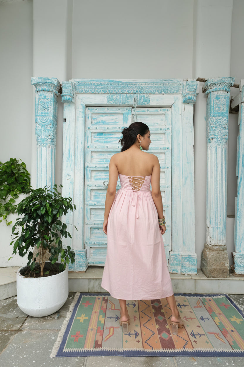 Tube Dress (Pink)