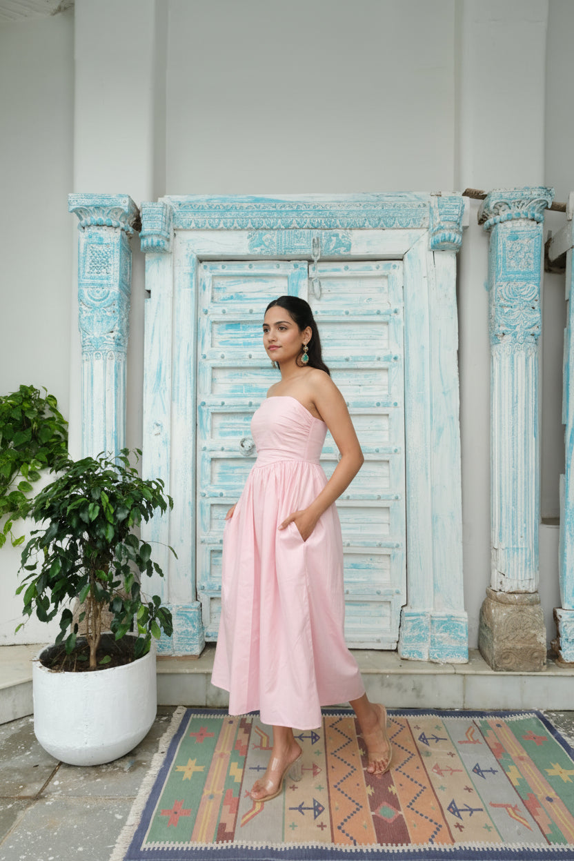 Tube Dress (Pink)