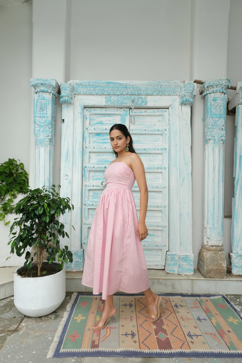 Tube Dress (Pink)